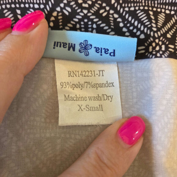 Rip Skirt Long Length, sz X-small, beachwear, vacation, swim cover-up - Picture 8 of 8